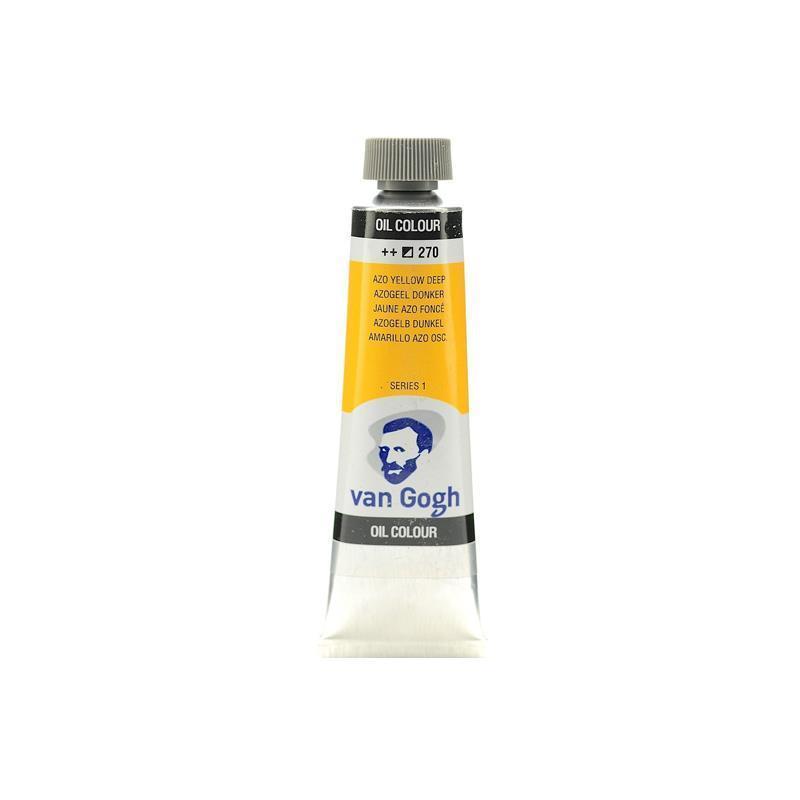 Talens van gogh χρώματα λαδιού 60ml (270-Azo yellow deep)