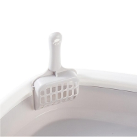 Τουαλέτα γάτας ανοιχτή με φτυαράκι 48×40×14εκ.