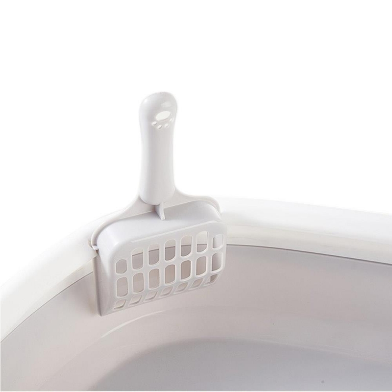 Τουαλέτα γάτας ανοιχτή με φτυαράκι 48×40×14εκ.