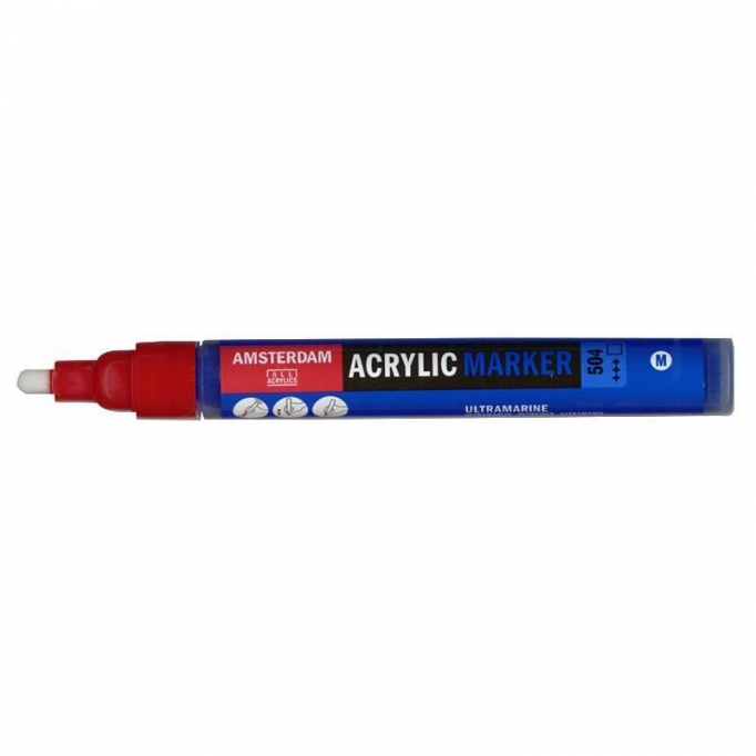 Talens amsterdam marker 504 ultramarine l medium