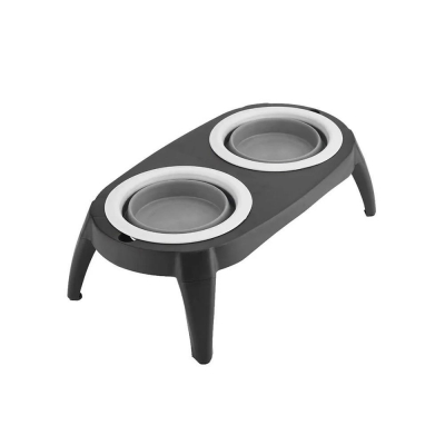 Μπωλ σκύλου διπλό Ø17εκ