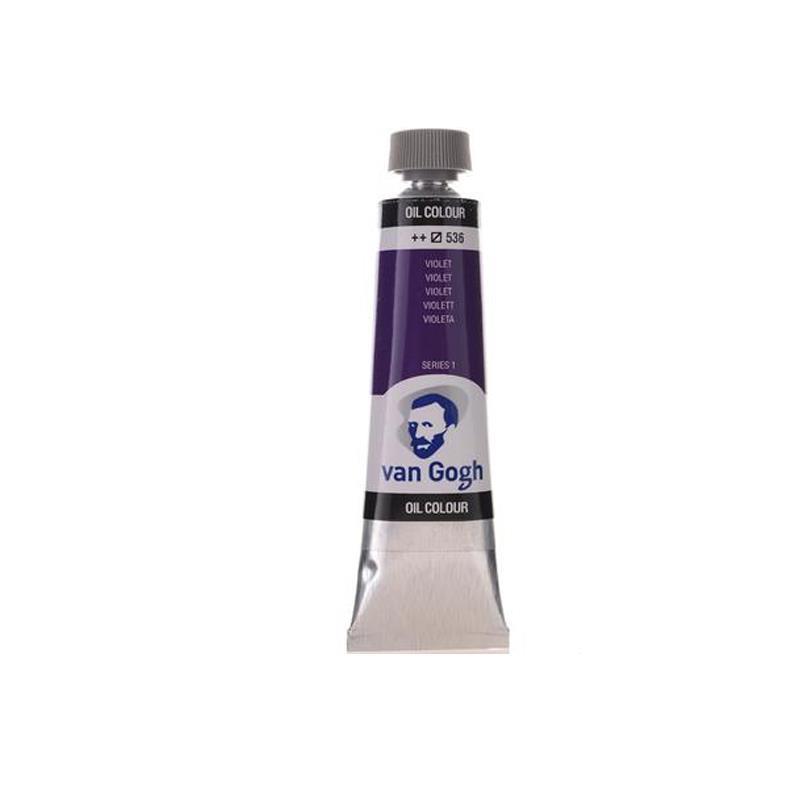 Talens van gogh χρώμα λαδιού 536 violet 20ml