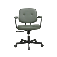 Καρέκλα γραφείου Nextdeco πράσινη Υ77-87x62.5x60,5εκ,