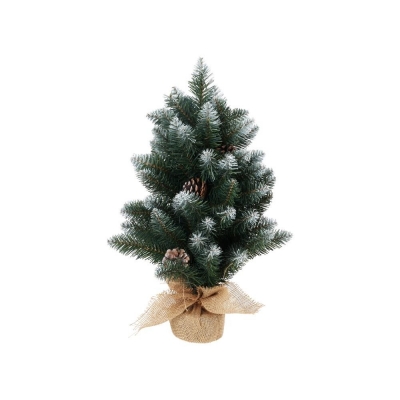 Χριστουγεννιάτικο δέντρο με λευκές άκρες 60εκ.