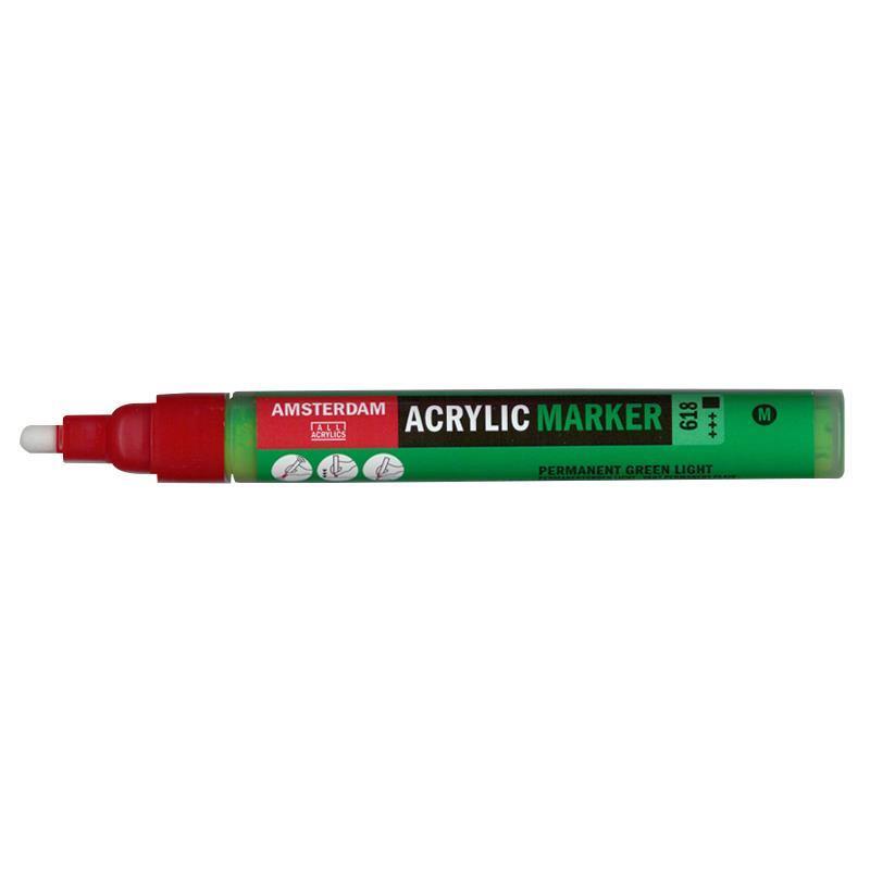 Talens amsterdam marker 618 perm. green l medium Talens amsterdam marker 618 perm. green l medium