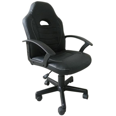 Καρέκλα gaming τροχήλατη Nexrdeco μαύρη Y96x63x64εκ.