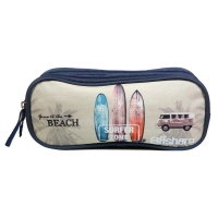 Bagtrotter κασετίνα "Surfer Zone ",Y10x7x23εκ, με 2 θήκες Bagtrotter κασετίνα "Surfer Zone ",Y10x7x23εκ, με 2 θήκες