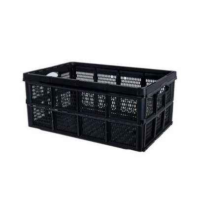 Πτυσσόμενο τελάρο αποθήκευσης μαύρο 32l Υ24x48x35εκ.