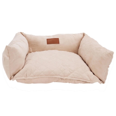 Κρεβάτι-καναπές σκύλου ή γάτας καφέ Υ16x55x42εκ.