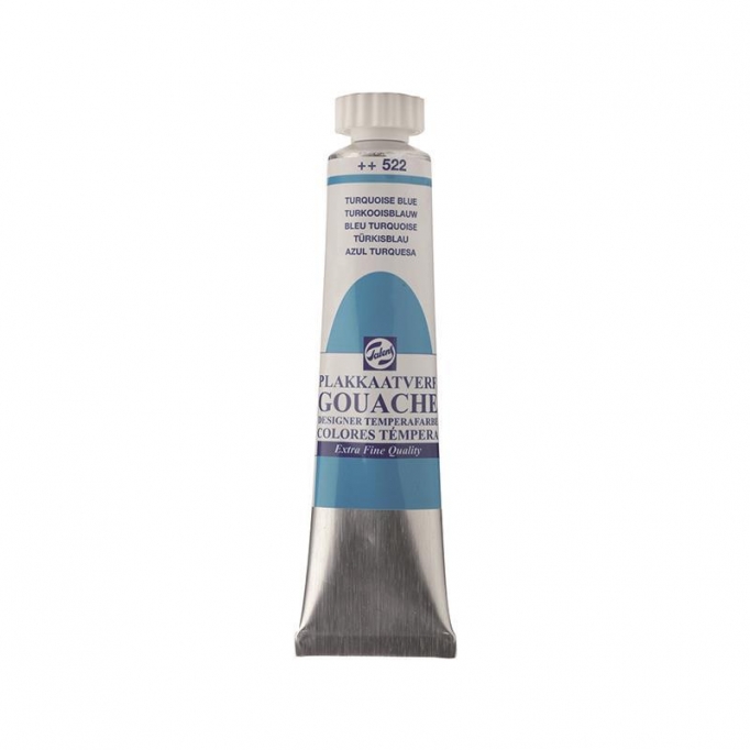 Talens τέμπερες extra fine 522 turquoise blue 20ml