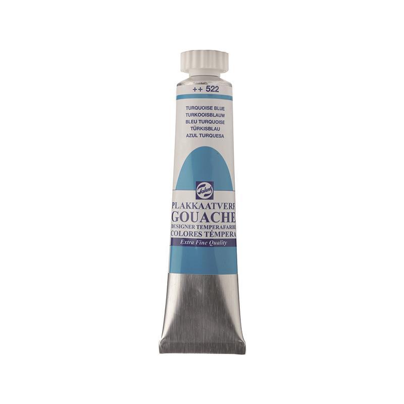 Talens τέμπερες extra fine 522 turquoise blue 20ml
