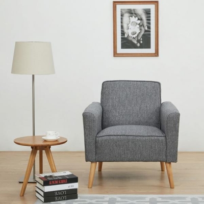 Πολυθρόνα Nextdeco Paris σκούρο γκρι Υ78x75x78εκ Πολυθρόνα Nextdeco Paris σκούρο γκρι Υ78x75x78εκ