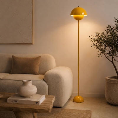 Φωτιστικό δαπέδου Nextdeco LED μεταλλικό κίτρινο Υ165εκ.
