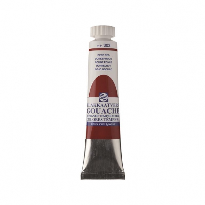 Talens τέμπερες extra fine 302 deep red 20ml