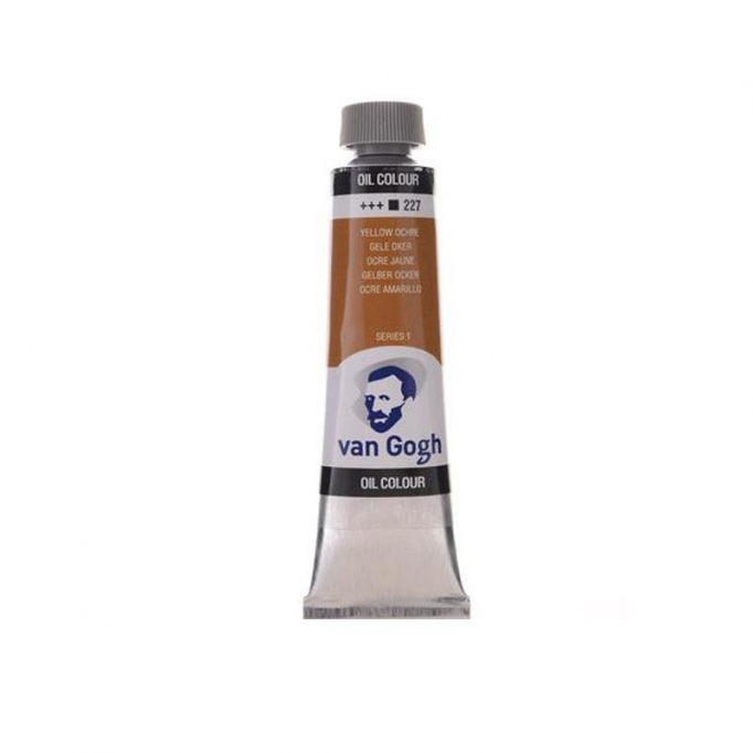 Talens van gogh χρώμα λαδιού 227 yellow ochre 20ml