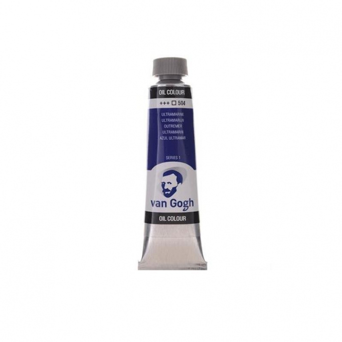 Talens van gogh χρώμα λαδιού 504 ultramarine 200ml