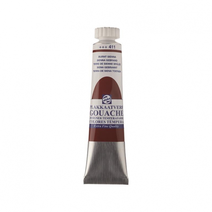 Talens τέμπερες extra fine 411 burnt sienna 20ml