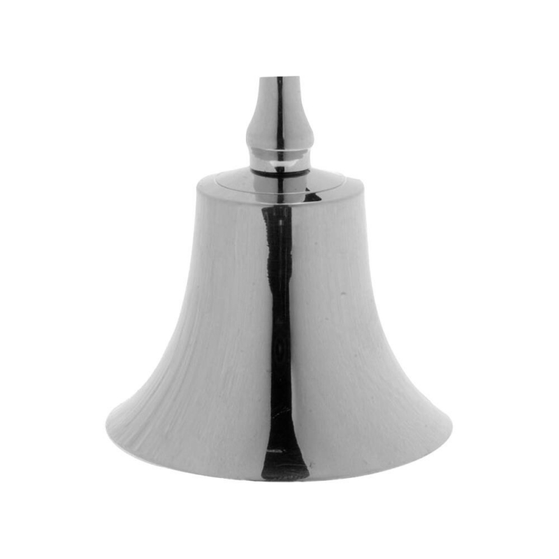 Μεταλλικό καμπανάκι αλουμινίου ασημί Υ11ר5,5 εκ. Μεταλλικό καμπανάκι αλουμινίου ασημί Υ11ר5,5 εκ.