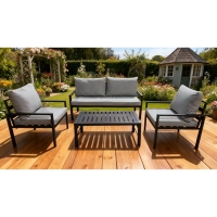 Nextdeco σετ σαλόνι εξωτερικού χώρου μεταλλικό 4τμχ. Nextdeco σετ σαλόνι εξωτερικού χώρου μεταλλικό 4τμχ.