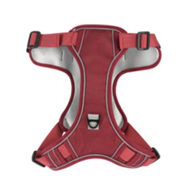 Σαμαράκι σκύλου μπορντώ medium 56-64εκ.