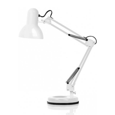 Φωτιστικό σχεδιαστηρίου Ε27 με βάση λευκό Y53x15,5x15,5εκ. Φωτιστικό σχεδιαστηρίου Ε27 με βάση λευκό Y53x15,5x15,5εκ.