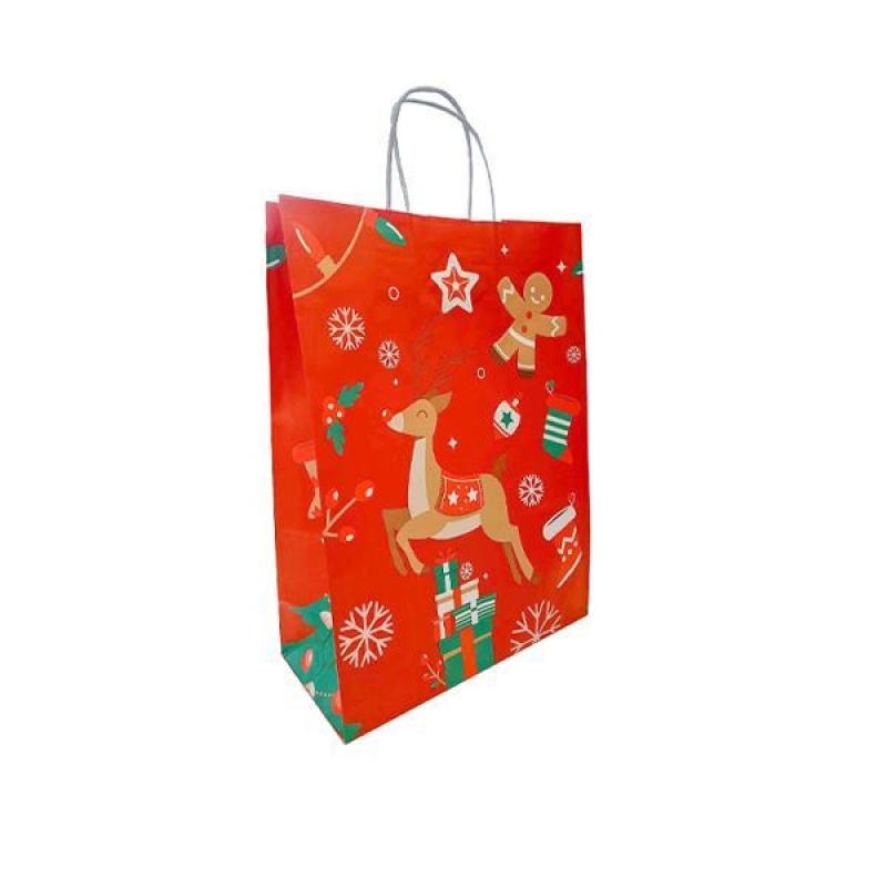 Next χάρτινη τσάντα "Christmas Deer" Υ22x18x8εκ. Next χάρτινη τσάντα "Christmas Deer" Υ22x18x8εκ.