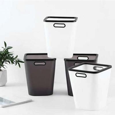 Κάδος απορριμάτων πλαστικός 10lt 20x20xΥ27εκ. μαύρος Κάδος απορριμάτων πλαστικός 10lt 20x20xΥ27εκ. μαύρος