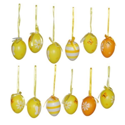 Σακουλάκι με 12 διακοσμητικά πασχαλινά αυγά #7