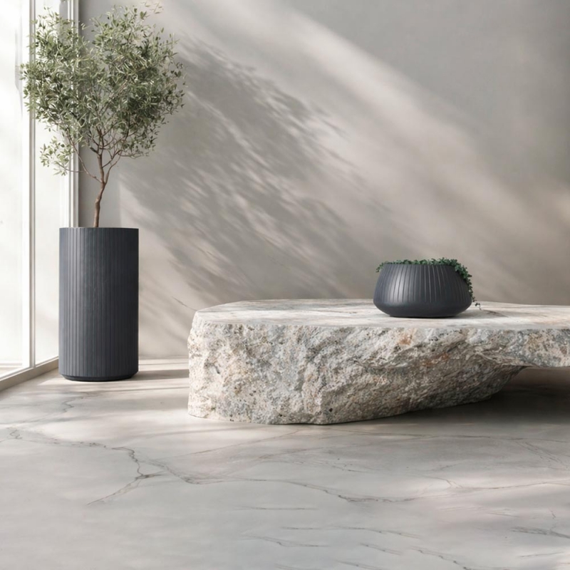 Γλάστρα - κασπώ Coro μπολ γραφίτης Y20xΦ40εκ. Γλάστρα - κασπώ Coro μπολ γραφίτης Y20xΦ40εκ.