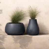 Γλάστρα - κασπώ Coro μπολ γραφίτης Y20xΦ40εκ. Γλάστρα - κασπώ Coro μπολ γραφίτης Y20xΦ40εκ.