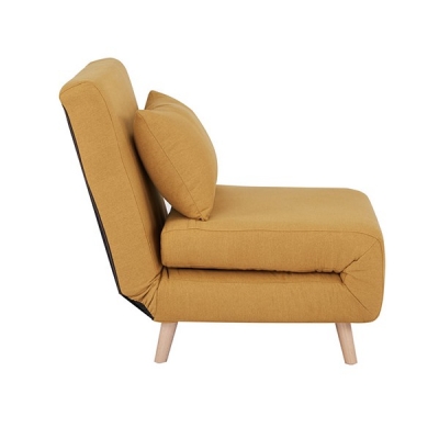 Πολυθρόνα κρεβάτι Nextdeco Stockholm μουσταρδί Υ90x76x81εκ. Πολυθρόνα κρεβάτι Nextdeco Stockholm μουσταρδί Υ90x76x81εκ.