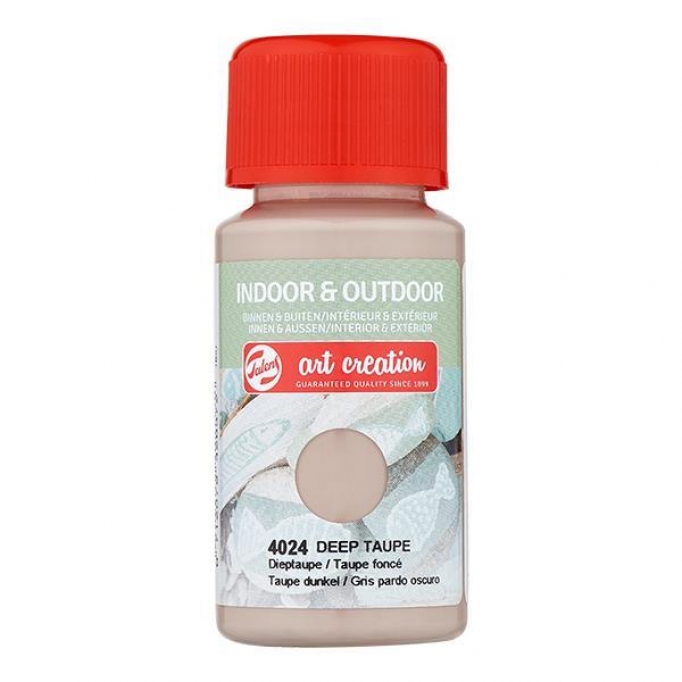 Talens χρώμα indoor/outdoor 4024 deep taupe 50ml