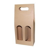 Next κουτί-τσάντα κρασιού οικολογικό για 2 μπουκάλια Υ36,5x17x8εκ. Δυνατότητα εκτύπωσης