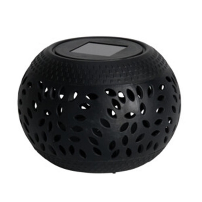 Ηλιακό φανάρι εξωτερικού χώρου PP μαύρο Y10,5x Ø15εκ. Ηλιακό φανάρι εξωτερικού χώρου PP μαύρο Y10,5x Ø15εκ.