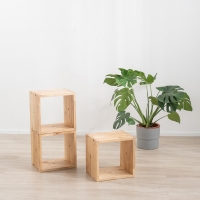 Τετράγωνα ράφια Nextdeco Natural μασίφ ξύλο σετ 3 τεμαχίων 30x30xΒ24εκ. Τετράγωνα ράφια Nextdeco Natural μασίφ ξύλο σετ 3 τεμαχίων 30x30xΒ24εκ.