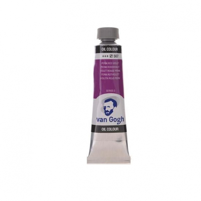 Talens van gogh χρώματα λαδιού 60ml (567-Permanent Red Violet)