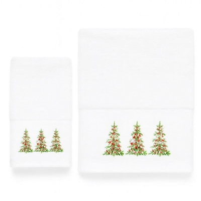 Σετ χριστουγεννιάτικες πετσέτες Trees 100% βαμβάκι πεννιε 500gsm Σετ χριστουγεννιάτικες πετσέτες Trees 100% βαμβάκι πεννιε 500gsm