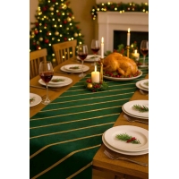 Διακοσμητικό ύφασμα ρολό Champagne Waves 150x28εκ. πράσινο Διακοσμητικό ύφασμα ρολό Champagne Waves 150x28εκ. πράσινο