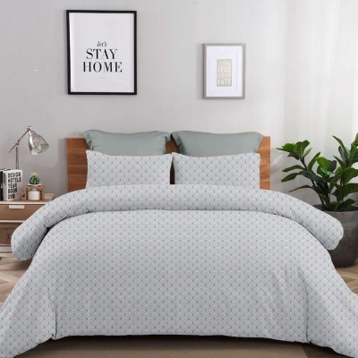 Σετ υπέρδιπλα σεντόνια Rafaella γκρι από 100% βαμβάκι 245x260εκ. Σετ υπέρδιπλα σεντόνια Rafaella γκρι από 100% βαμβάκι 245x260εκ.