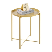 Τραπεζάκι - κομοδίνο μεταλλικό Nextdeco κίτρινο Υ52xØ41,5εκ. Τραπεζάκι - κομοδίνο μεταλλικό Nextdeco κίτρινο Υ52xØ41,5εκ.