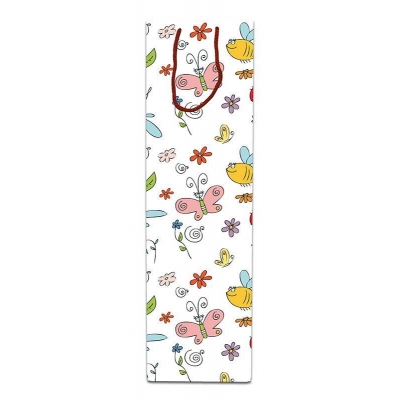 Next χάρτινη τσάντα λαμπάδας Υ52x15x8εκ. "έντομα"