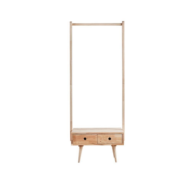Κρεμάστρα ρούχων Nextdeco Natural μασίφ ξύλο Υ165,5x65x40εκ. Κρεμάστρα ρούχων Nextdeco Natural μασίφ ξύλο Υ165,5x65x40εκ.