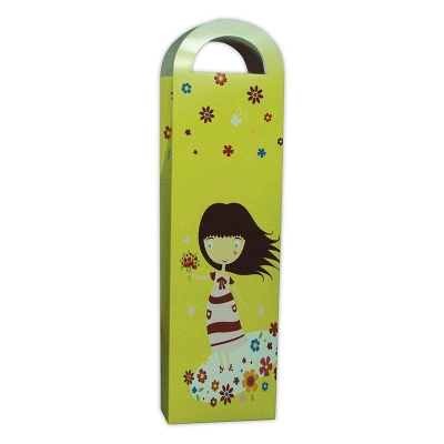 Next κουτί λαμπάδας "κοριτσάκι με λουλούδια" 57x16x8εκ.