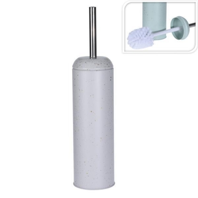 Πιγκάλ μπάνιου μεταλλικό εκρού  Ø9,3xY40εκ. Πιγκάλ μπάνιου μεταλλικό εκρού  Ø9,3xY40εκ.