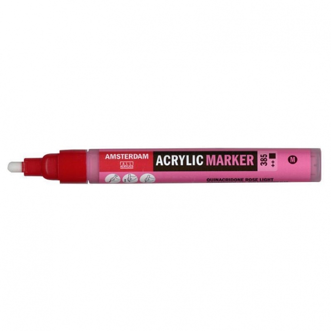 Talens amsterdam marker 385 quinacridone rose l medium