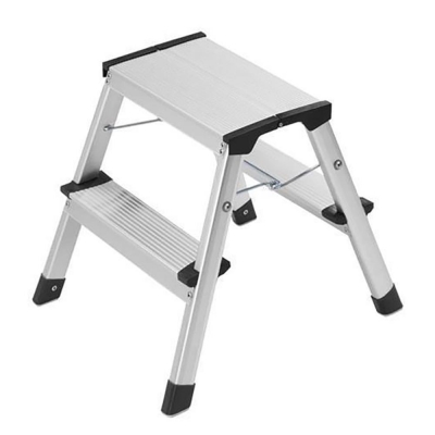 Σκάλα αλουμινίου με 2 σκαλοπάτια Υ50εκ. Σκάλα αλουμινίου με 2 σκαλοπάτια Υ50εκ.