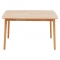 Τραπέζι Nextdeco Setra oak χρώμα φυσικό Υ74x120x75εκ.