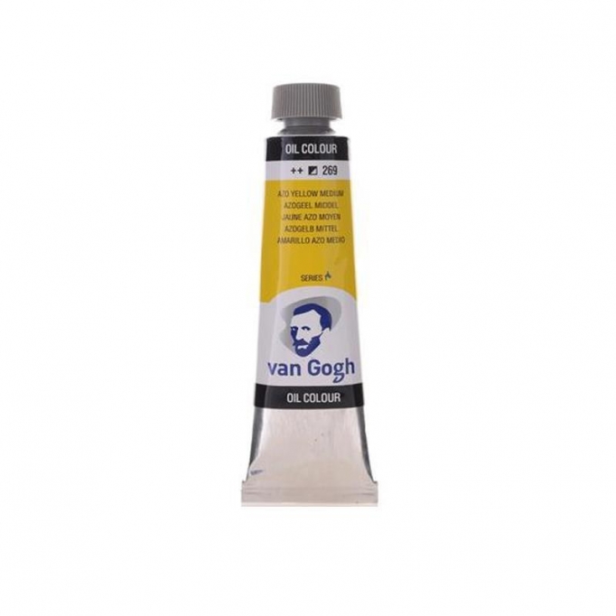 Talens van gogh χρώμα λαδιού 269 azo yellow medium 20ml