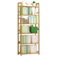 Βιβλιοθήκη Nextdeco από μπαμπού 6 επιπέδων Υ155x70x25εκ.