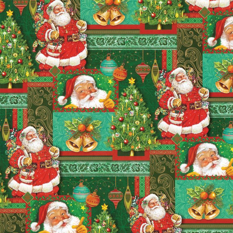 Next χαρτί περιτυλίγματος 16 φύλλα 70x100εκ. "Αγ. βασίλης"